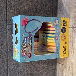 NEW Creativity for Kids Girl's Satin Fashion Headband Making Kit